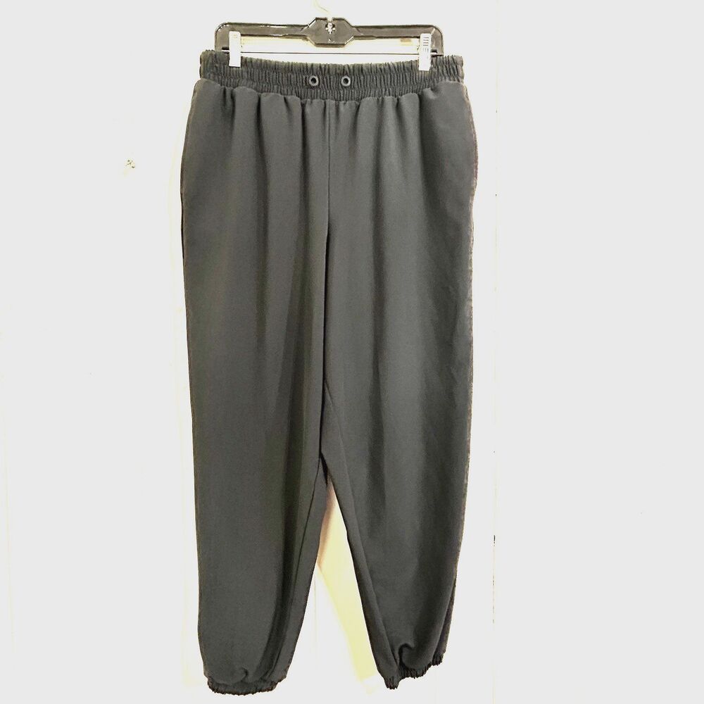 Torrid Women Activewear Pants Joggers Size Large Elastic Waist High Rise Nylon